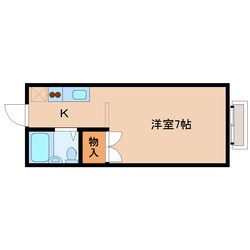 筒井駅 徒歩5分 1階の物件間取画像